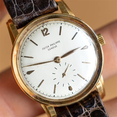 patek philippe calatrava kleine trompete ref 2452 bj|Patek Philippe .